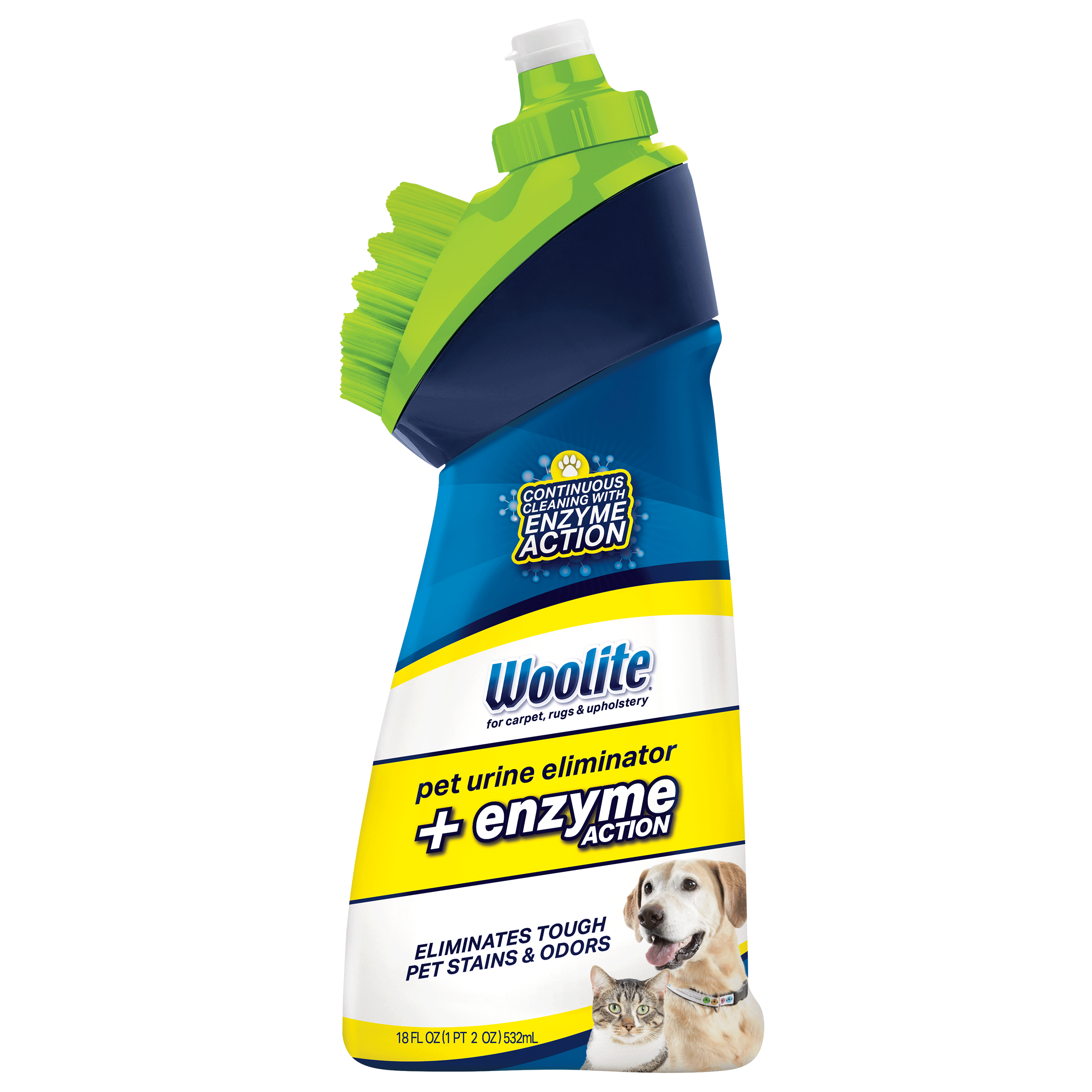 Woolite® Carpet Pet Urine Eliminator with Brush Head Cleaner